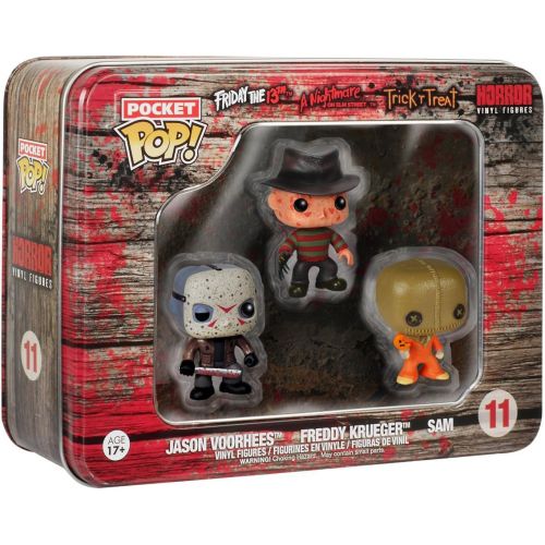 펀코 Funko Pocket POP: Horror - Freddy, Jason, Sam Toy Figure