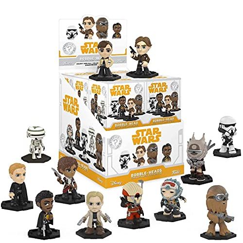 펀코 Funko Mystery Minis: Solo: A Star Wars Story Colectible Figures - Bundle of 12 Mystery Minis and Display Box