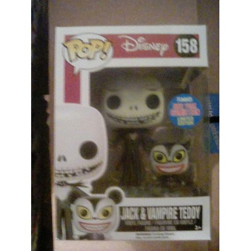 펀코 Funko Pop! Disney #158 Nightmare Before Christmas Jack Skellington & Vampire Teddy (NYCC 2015 Exclusive)