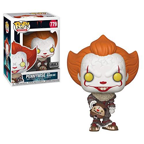 펀코 Funko 40629 POP! Movies Pennywise Exclusive Vinyl Figure #779 [with Beaver Hat], Multicolour