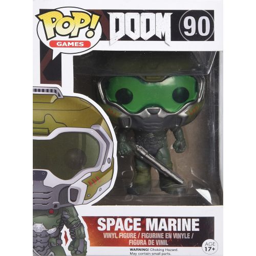 펀코 Funko POP Games: Doom - Space Marine Action Figure