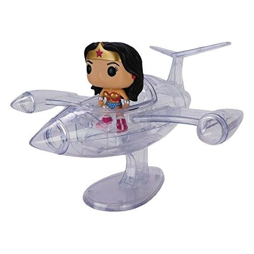 펀코 Funko POP Rides: DC Comics Wonder Woman Invisible Jet Action Figure