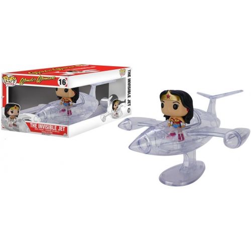 펀코 Funko POP Rides: DC Comics Wonder Woman Invisible Jet Action Figure