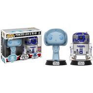 Funko Pop! SDCC 2017 Star Wars Holographic Princess Leia & R2-D2, Limited Edition Summer Convention Exclusive