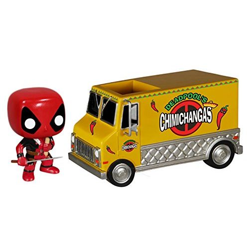 펀코 Funko Pop Rides: Deadpools Chimichanga Truck Action Figure