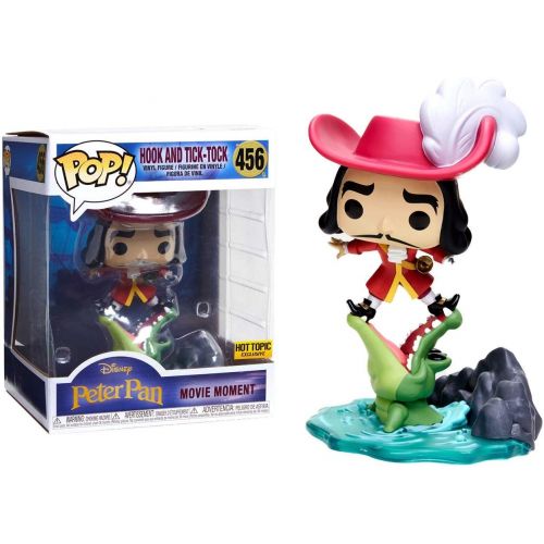 펀코 Funko POP Disney Peter Pan Hook and Tick Tock Movie Moment Hot Topic Exclusive 7 inch