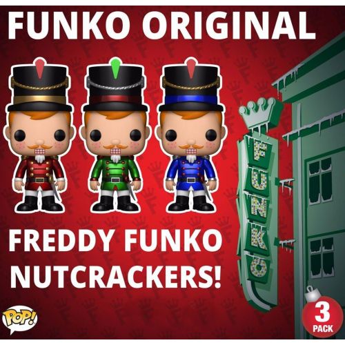 펀코 Funko POP! Freddy Funko Nutcrackers 3-Pack