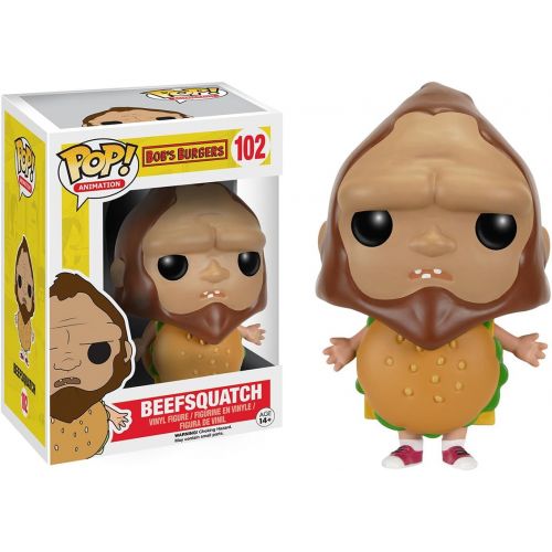 펀코 Funko POP Animation: Bob’s Burgers - Beefsquatch Action Figure