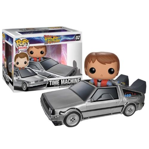 펀코 Funko POP Movie (Vinyl): Back to The Future - Delorean Action Figure