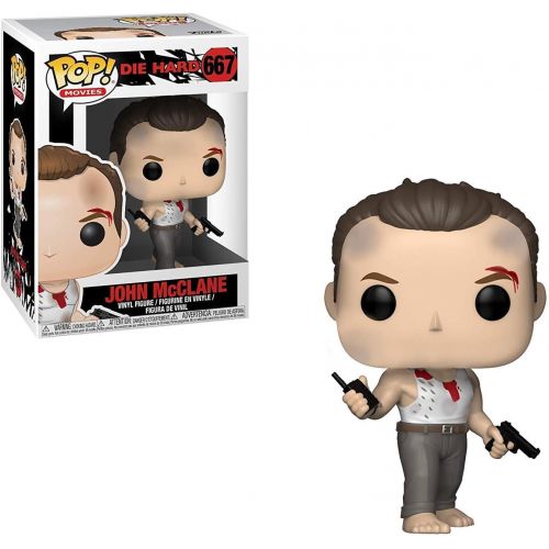 펀코 Funko Pop Movies: Die Hard - John McClane Collectible Figure, Multicolor