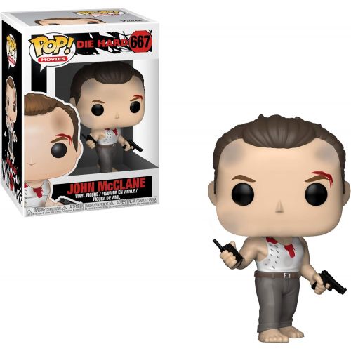 펀코 Funko Pop Movies: Die Hard - John McClane Collectible Figure, Multicolor