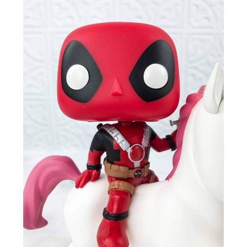 펀코 Funko Pop! Marvel Collectores Crops - Deadpool On Unicorn - Pop! Rides #36