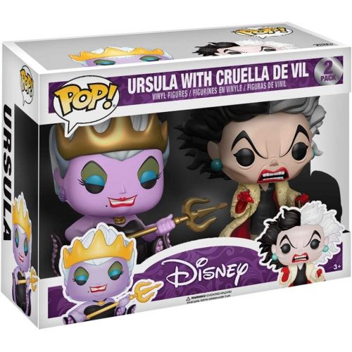 펀코 Funko POP! Ursula with Cruella De Vil 2-Pack