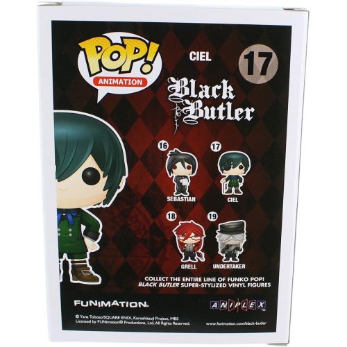 펀코 Funko POP Anime: Black Butler - Ciel Toy Figure