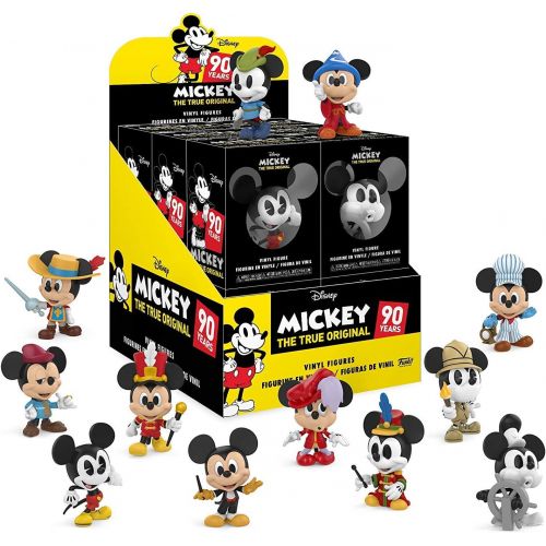 펀코 Funko Mystery Minis: Disney - Mickeys 90th - Store Display Box of 12