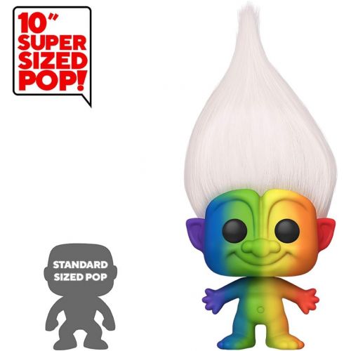 펀코 Funko Pop! Trolls: Trolls Classic - 10 Troll Multicolored Hair (Styles May Vary)