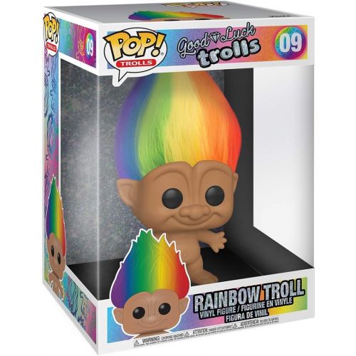 펀코 Funko Pop! Trolls: Trolls Classic - 10 Troll Multicolored Hair (Styles May Vary)