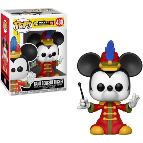 펀코 Funko Pop! Disney: Mickeys 90th Band Concert Mickey Toy, Multicolor