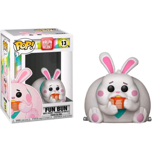  Funko Pop Disney: Wreck It Ralph 2 Fun Bun Toy, Multicolor