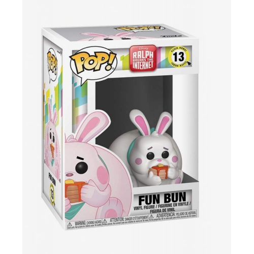  Funko Pop Disney: Wreck It Ralph 2 Fun Bun Toy, Multicolor