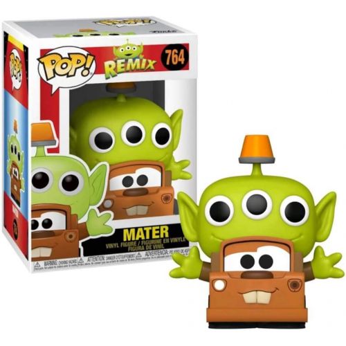 펀코 Funko Pop! Disney: Pixar Alien Remix Mater, Multicolor (49601)