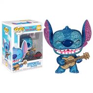 Lilo & Stitch Stitch with Ukulele Diamond Glitter Pop! Vinyl Figure Entertainment Earth Exclusive