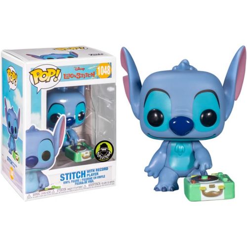 펀코 Funko POP! Disney Stitch with Record Player Shop Exclusive Chance at Chase