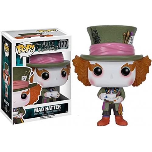  Funko POP Disney: Alice in Wonderland Action Figure Mad Hatter,Multi