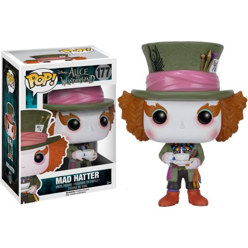  Funko POP Disney: Alice in Wonderland Action Figure Mad Hatter,Multi