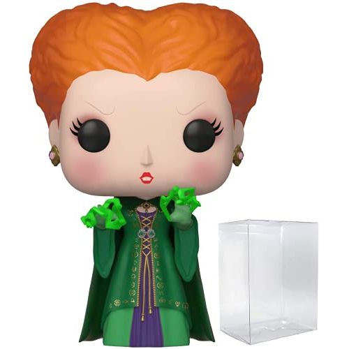  Disney: Hocus Pocus Winifred Sanderson with Magic Spell Funko Pop! Vinyl Figure (Bundled with Compatible Pop Box Protector Case)