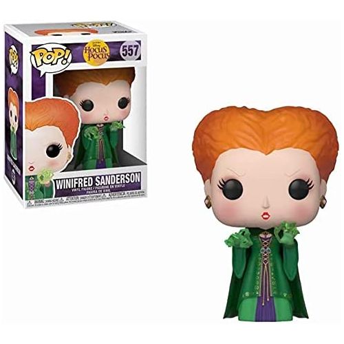  Disney: Hocus Pocus Winifred Sanderson with Magic Spell Funko Pop! Vinyl Figure (Bundled with Compatible Pop Box Protector Case)