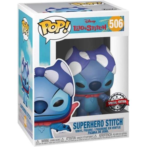  Funko POP Disney: Lilo & Stitch Superhero Stitch Vinyl Figure