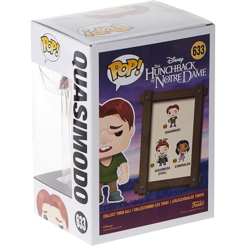  Funko Pop! Disney: Hunchback of Notre Dame Quasimodo, Multicolor