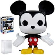 Funko Pop! Disney: Mickey Mouse Vinyl Figure (Bundled with Pop Box Protector Case)