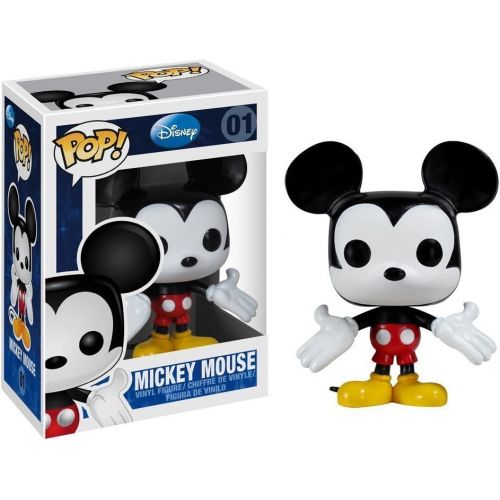 펀코 Funko Pop! Disney: Mickey Mouse Vinyl Figure (Bundled with Pop Box Protector Case)