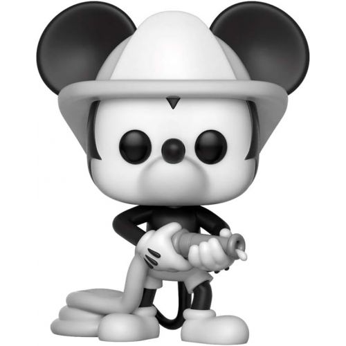 펀코 Funko Pop Disney: Mickeys 90Th Firefighter Mickey Collectible Figure, Multicolor