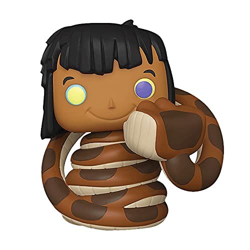  Funko Pop! The Jungle Book: Mowgli with Kaa Vinyl Figure ? Special Edition Exclusive