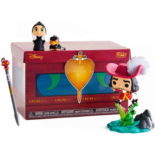 펀코 Funko Pop Disney Treasures Villians Boxed Set Movie Moment Peter Pan Hook And Tick Tock #456,Pocket Pop! Diablo & Mini Wicked Queen Witch