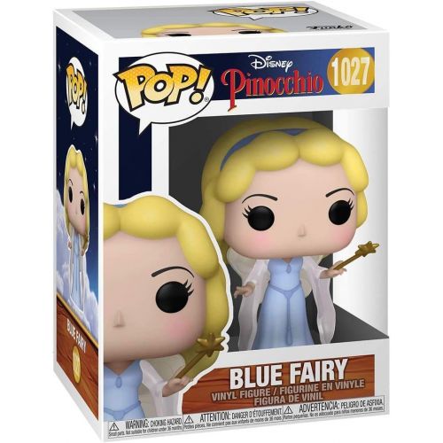  Blue Fairy Pop #1027 Disney Pinocchio Vinyl Figure (Bundled with EcoTek Protector to Protect Display Box)