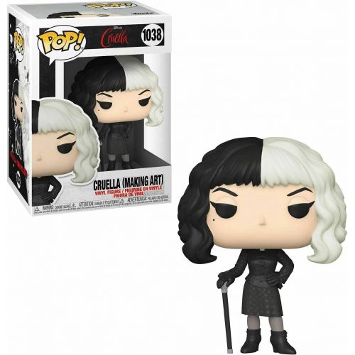  Funko POP Disney: Cruella Cruella in Black Dress, Multicolor, Standard