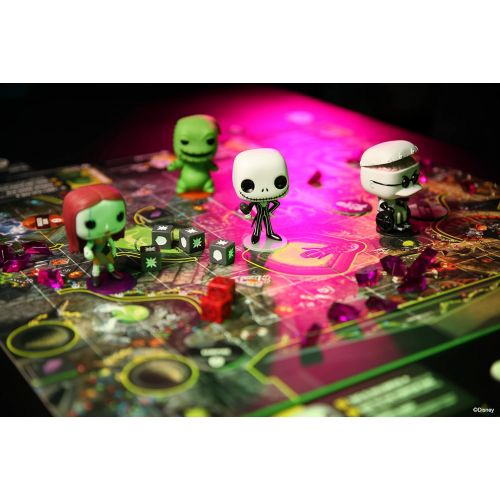  POP Funkoverse: Disney The Nightmare Before Christmas 100 4 pack Board Game Amazon First to Market Exclusive, Multicolor