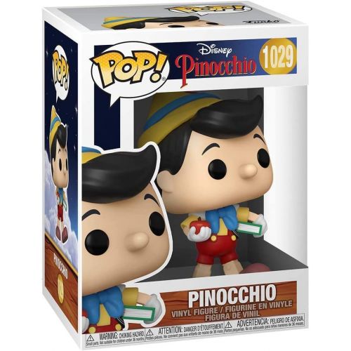 펀코 Pinocchio School Bound Pop #1029 Disney Pinocchio Vinyl Figure (Bundled with EcoTek Protector to Protect Display Box)