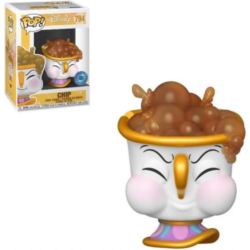  Funko Pop! Disney Beauty and The Beast Chip Blowing Bubbles Exclusvie