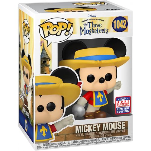 펀코 Funko Pop! Disney: Three Musketeers Mickey, Amazon Funkon Exclusive