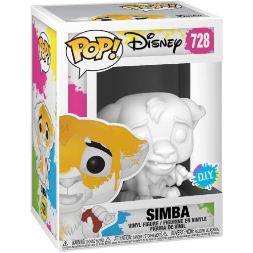 펀코 Funko POP! Disney: Lion King Simba (Do It Yourself), Multicolor