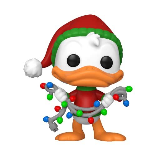 펀코 POP Pop! Disney: Holiday 2021 Donald Duck 57747 Multicolor One Size