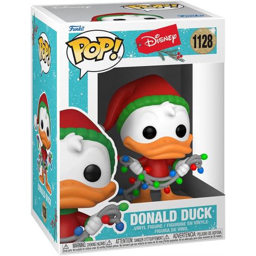 펀코 POP Pop! Disney: Holiday 2021 Donald Duck 57747 Multicolor One Size