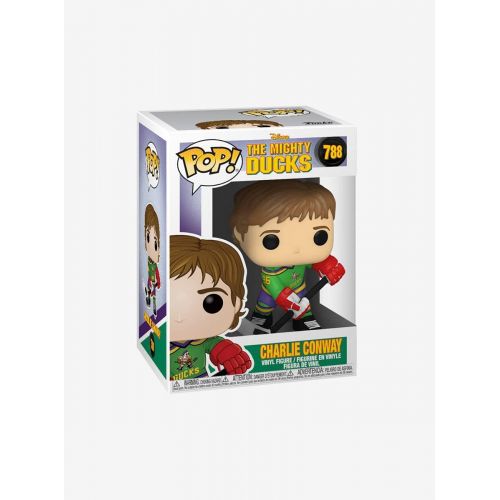  Funko Pop! Disney: Mighty Ducks Charlie Conway, Multicolor