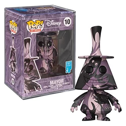  Funko Pop! Disney: Nightmare Before Christmas Mayor (Artists Series) with Protective Case, 3.75 inches