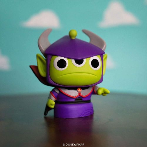  Funko Pop! Disney: Pixar Alien Remix Alien as Zurg Vinyl Figure Multicolor, 3.75 inches